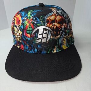 DC Comics Justice League Kids/Youth Snapback Multi-colored Hat